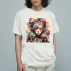 Jake-Hokkaido のJK-005 Pierrot girl Organic Cotton T-Shirt