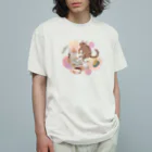 にゃんころのにゃんころず オーガニックコットンTシャツ