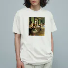 名画館のドガ「バレエ教室」　エドガー・ドガの絵画（ダンス教室）【名画】踊り子シリーズ Organic Cotton T-Shirt