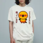 いんこ屋堂のナナイロメキシコ飼っています Organic Cotton T-Shirt