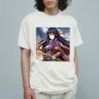 the blue seasonの亀田美恵 オーガニックコットンTシャツ