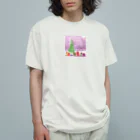 96yukiのクリスマスグッズ オーガニックコットンTシャツ