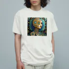 しゅ～とshopのおしゃれアルゴリズム女神 Organic Cotton T-Shirt