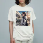 めんたいこの都会女子高生 Organic Cotton T-Shirt