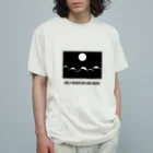 aokoのONLY MOUNTAIN AND MOON オーガニックコットンTシャツ