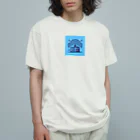 Green_Leafの「電波に浸る私たちの心」 オーガニックコットンTシャツ