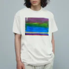 kokorozasuのぽっ オーガニックコットンTシャツ