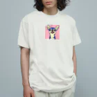 kuchibueyaのチワワ　 オーガニックコットンTシャツ