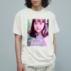 ザリックのSUZURIのかわい子ちゃん＃1 オーガニックコットンTシャツ