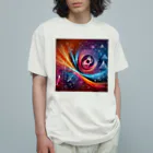 niko&PANDA shopのリーマン予想のイラスト Organic Cotton T-Shirt