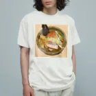 渡邊野乃香のお店のラーメン2 オーガニックコットンTシャツ