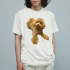 Colon desseのモフモフころんちゃん オーガニックコットンTシャツ