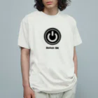 KazuShopのSwitch ON Tシャツ オーガニックコットンTシャツ