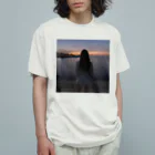 maguromagのクールガール Organic Cotton T-Shirt