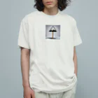 TKG7118の山の標識 Organic Cotton T-Shirt