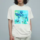 semioticaのMorpho rhythm オーガニックコットンTシャツ