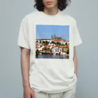 bitpiyoのプラハ城 Organic Cotton T-Shirt