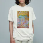 アーティスト 丸尾義久shopの光の逆転 馬の松の木　丸尾義久 画伯作 オーガニックコットンTシャツ