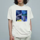 KEIKO's art factoryの「四季と星」の4部作 オーガニックコットンTシャツ