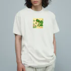 mattuuuuのかえるくん オーガニックコットンTシャツ