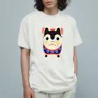 gangの犬張り子 オーガニックコットンTシャツ