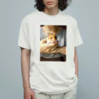 トミーおばちゃんのハムスターおもちのグッツ Organic Cotton T-Shirt