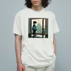 みとみとショップの孤独な少年　　 オーガニックコットンTシャツ