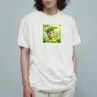 終わらない夢🌈の森の妖精🌿✨ オーガニックコットンTシャツ