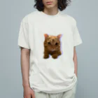 めんけ猫。の我が家の猫くんです。 Organic Cotton T-Shirt