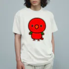 いんこ屋堂のショウジョウインコ Organic Cotton T-Shirt