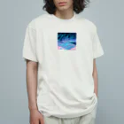 ZodyAのsnow angel オーガニックコットンTシャツ