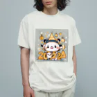 the blue seasonの新年の喜び オーガニックコットンTシャツ