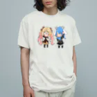 usabit.のぐっず屋さんのななゆ+うさぎガンマン Organic Cotton T-Shirt