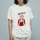 アンティークZeeeのYES! ポジティブWoman オーガニックコットンTシャツ