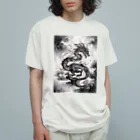 よしさんの開運 龍 オーガニックコットンTシャツ