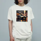 ｱｰﾄｷﾞｬﾗﾘｰ こっそり堂 (笑のShellby Gt500 New York City モンスターマシーン オーガニックコットンTシャツ