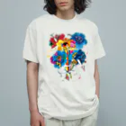 フルスキャ。の幸せのブーケ Organic Cotton T-Shirt