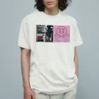 George_UsiのWCW（Wakame Cow Wrestling） オーガニックコットンTシャツ