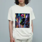 shiba9のCyber Girl Organic Cotton T-Shirt