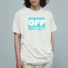 everyday offのEVERYDAY OFF Organic Cotton T-Shirt