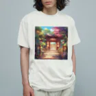 jampackの【風景】寺院 Organic Cotton T-Shirt