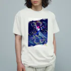 haa-taの夜間飛行 オーガニックコットンTシャツ