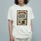 takoのコーヒーショップ オーガニックコットンTシャツ