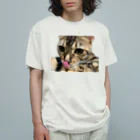 KYONDAのまんぞくごにゃん Organic Cotton T-Shirt