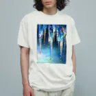 CHIKUSHOのつらら Organic Cotton T-Shirt