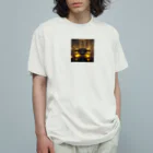 u_photo8のサイバーパンク。 オーガニックコットンTシャツ