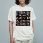 5656ショップの古代エジプト柄 オーガニックコットンTシャツ