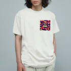 迷彩キャラクター工房の迷彩ブルドッグ Organic Cotton T-Shirt