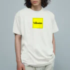 BLUE MINDの黄色主義　Tシャツ Organic Cotton T-Shirt