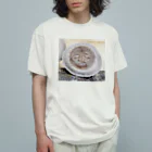 Awajinokinokoya_okudaの【原木椎茸アート - 毒】 オーガニックコットンTシャツ